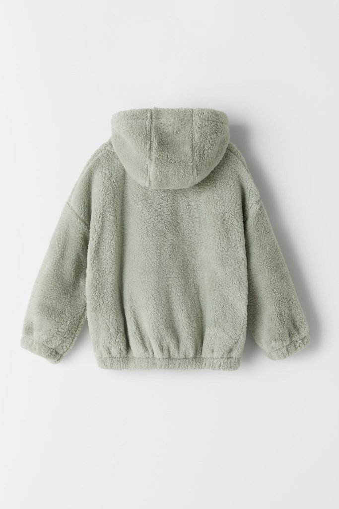 Kız Çocuk Peluş Sweatshirt
