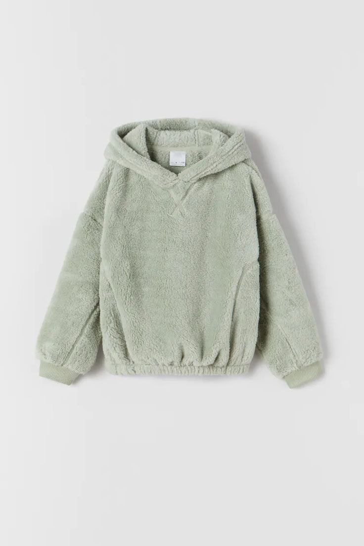 Kız Çocuk Peluş Sweatshirt
