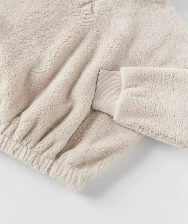 Kız Çocuk Peluş Sweatshirt