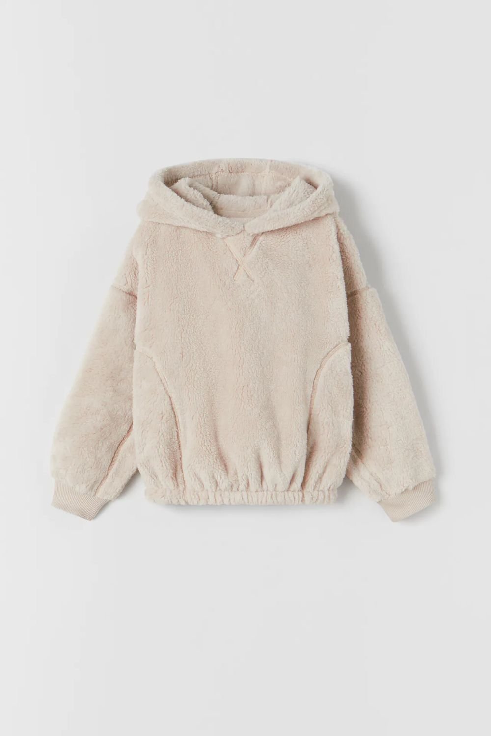 Kız Çocuk Peluş Sweatshirt