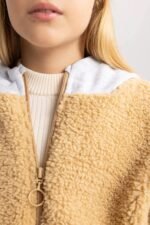 Kız Çocuk Peluş Hırka