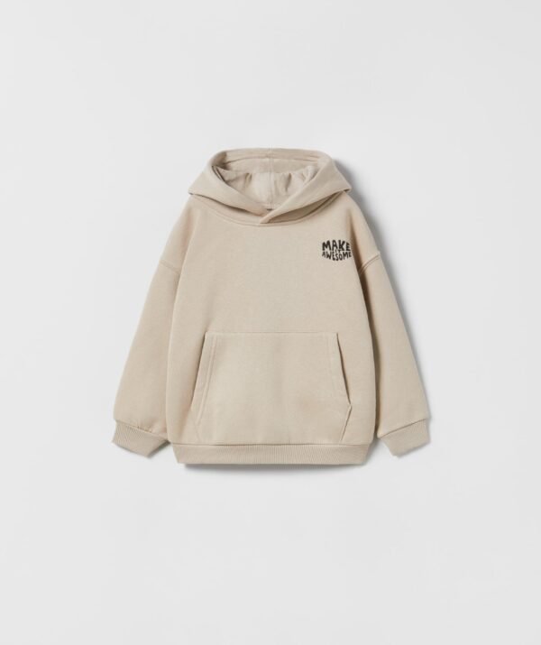 Erkek Bebek Kapüşonlu Sweatshirt