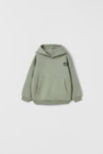 Erkek Bebek Kapüşonlu Sweatshirt