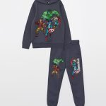 Erkek Çocuk Kapüşonlu Takım