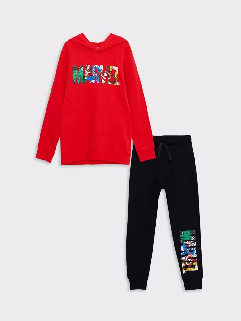 Erkek Çocuk Kapüşonlu Takım