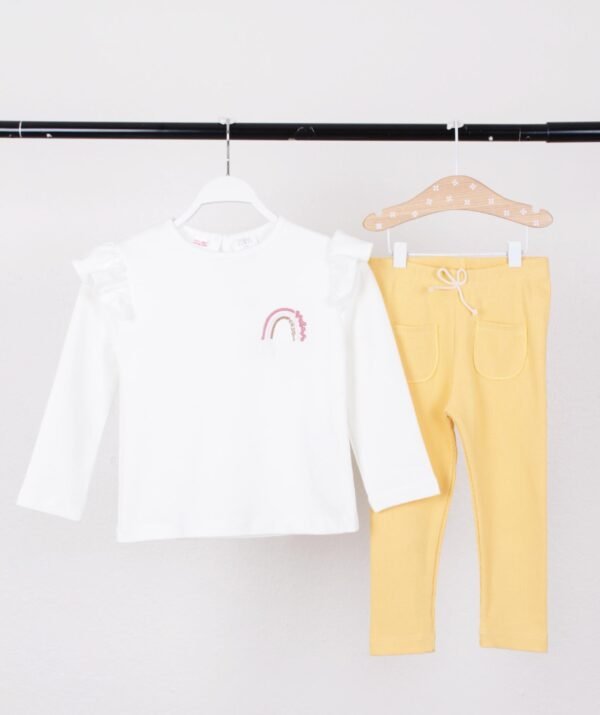 Kız Bebek Nakışlı Takım