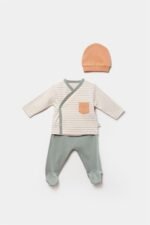 Erkek Bebek Üçlü Set