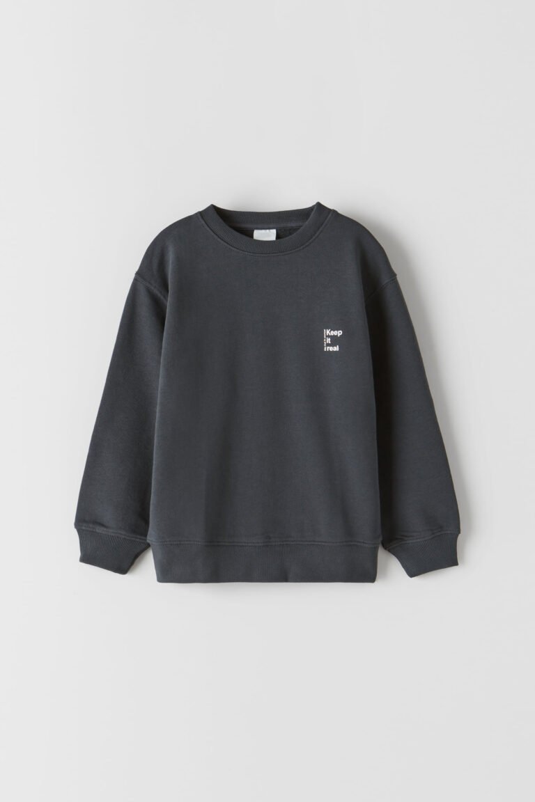 Erkek Çocuk Baskılı Sweatshirt
