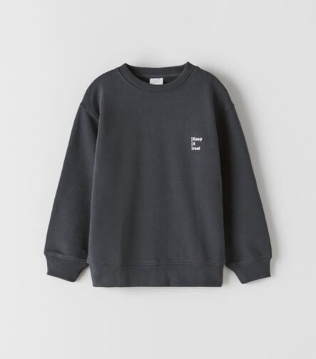 Erkek Çocuk Baskılı Sweatshirt