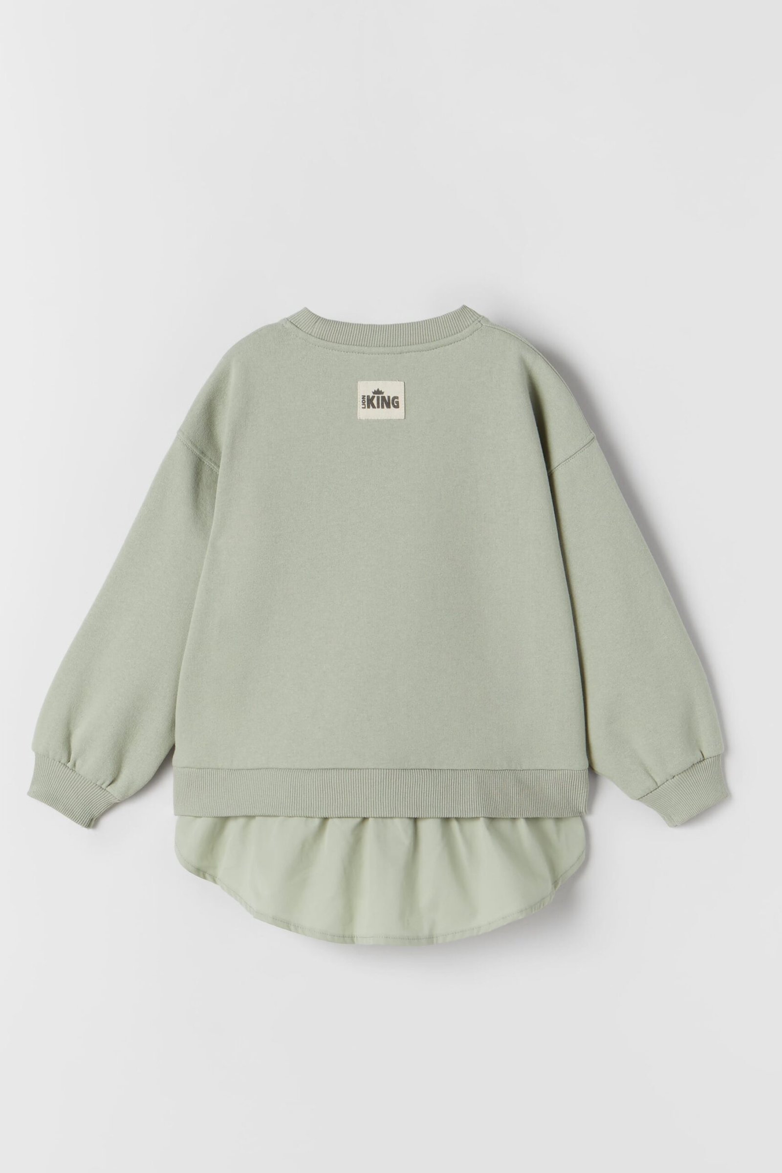 Kız Çocuk Gömlekli Sweatshirt