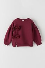 Kız Çocuk Fiyonklu Sweatshirt
