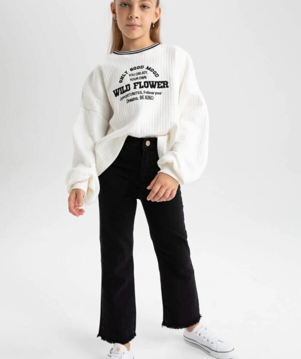 Kız Çocuk Wide Leg Pantolon