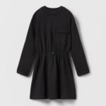 Kız Çocuk Beli Lastikli Elbise