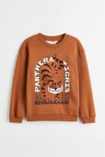 Erkek Çocuk Çift Yönlü Pullu Sweatshirt