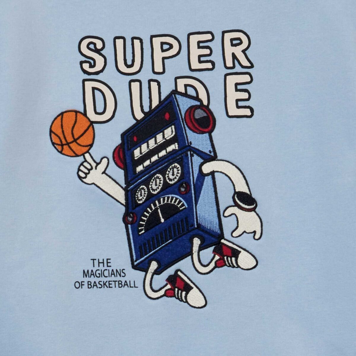 Erkek Çocuk Nakışlı Sweatshirt - Görsel 2