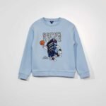 Erkek Çocuk Nakışlı Sweatshirt