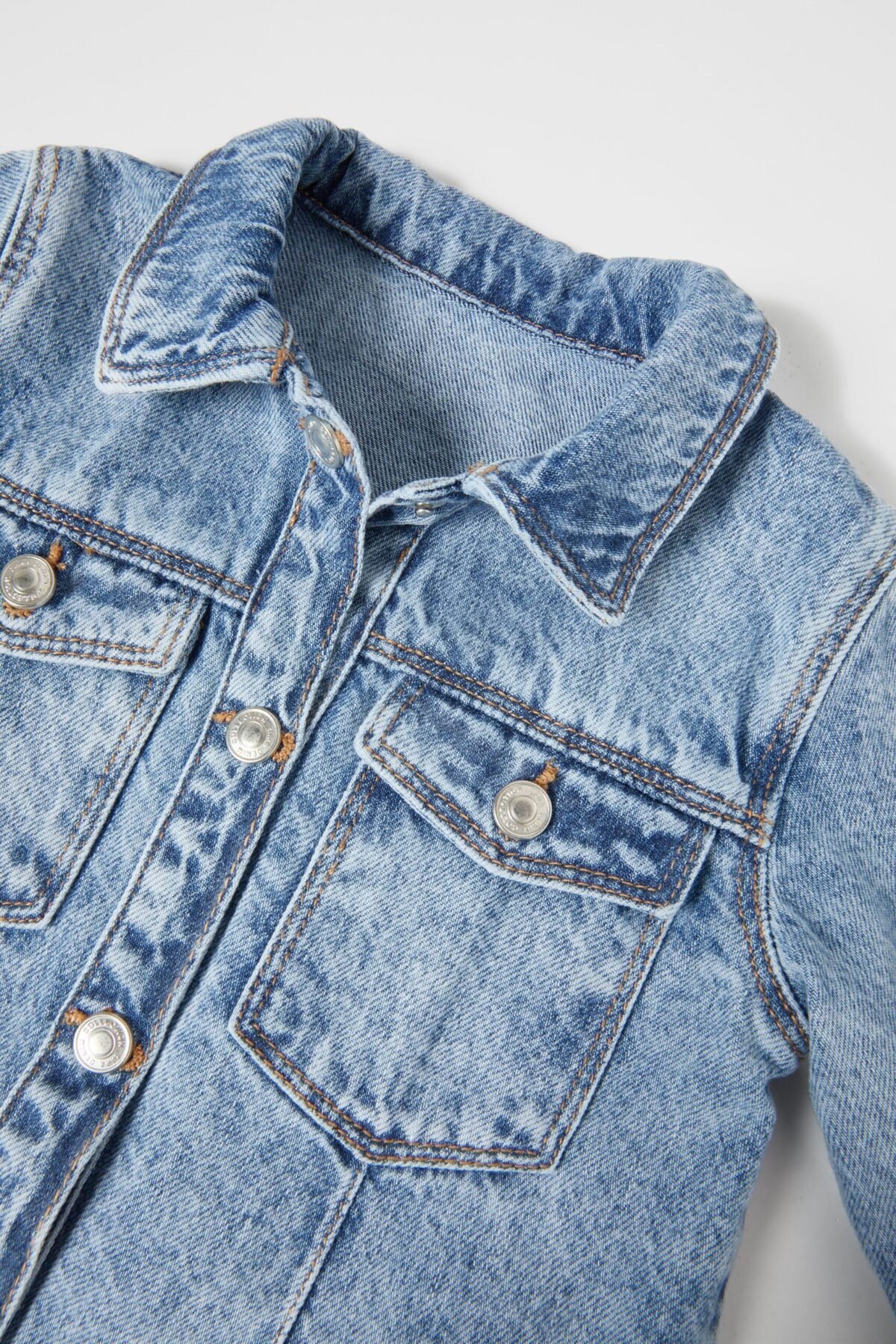 Kız Bebek Kot Elbise - Görsel 3