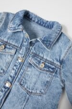 Kız Bebek Kot Elbise - Görsel 3