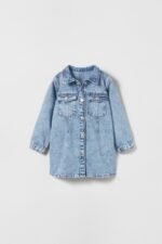 Kız Bebek Kot Elbise