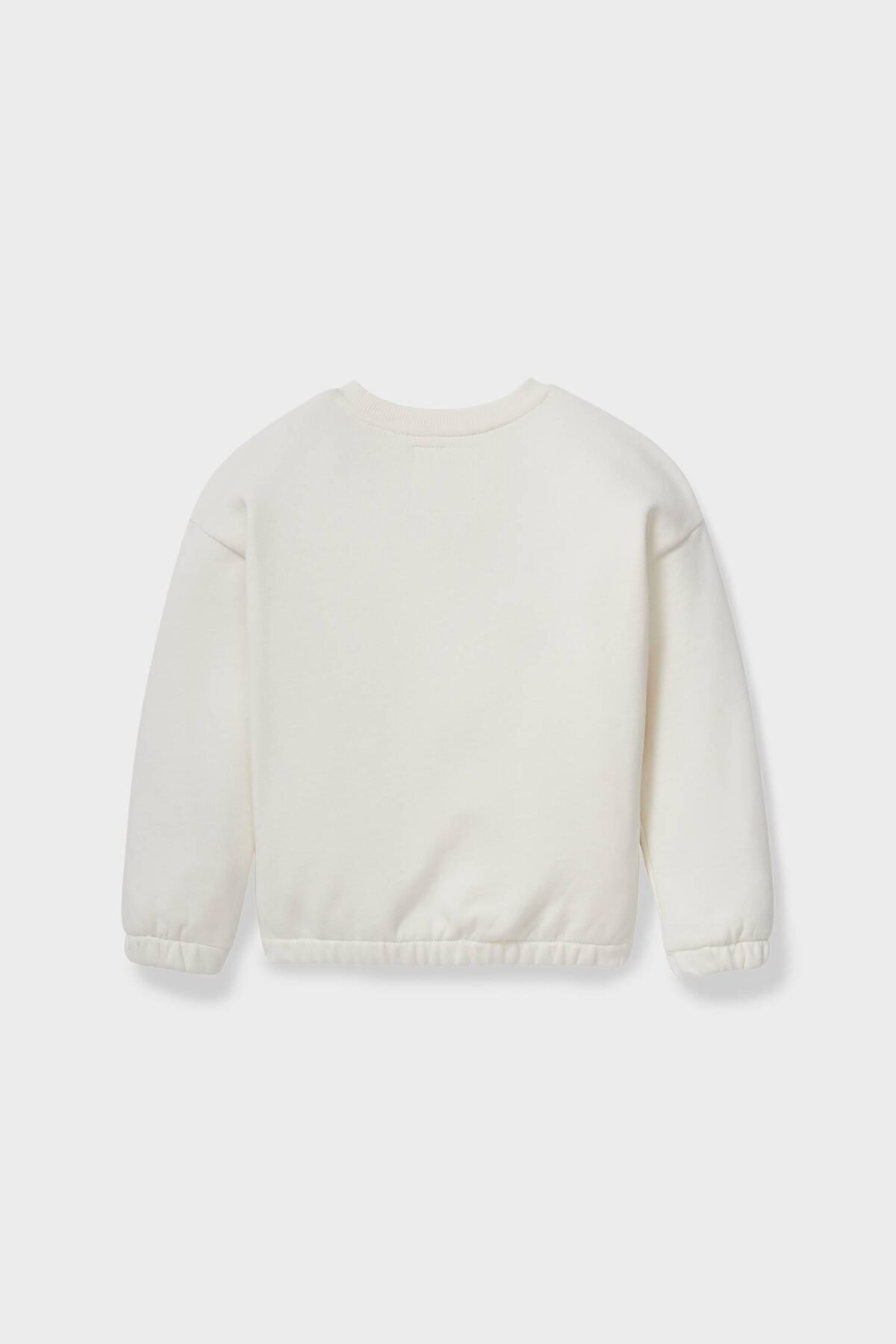 Kız Çocuk Beli Lastikli Sweatshirt - Görsel 2