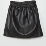 Kız Çocuk Deri Etek