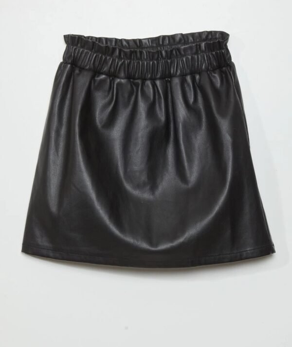 Kız Çocuk Deri Etek