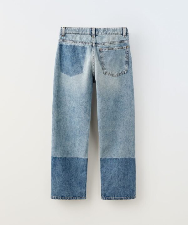 Kız Çocuk Patchwork Baggy Pantolon