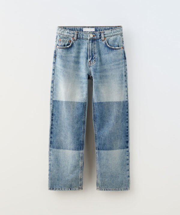 Kız Çocuk Patchwork Baggy Pantolon