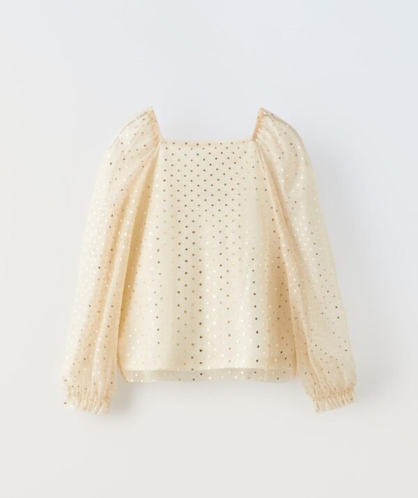 Kız Çocuk Tüllü T-Shirt