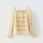 Kız Çocuk Tüllü T-Shirt