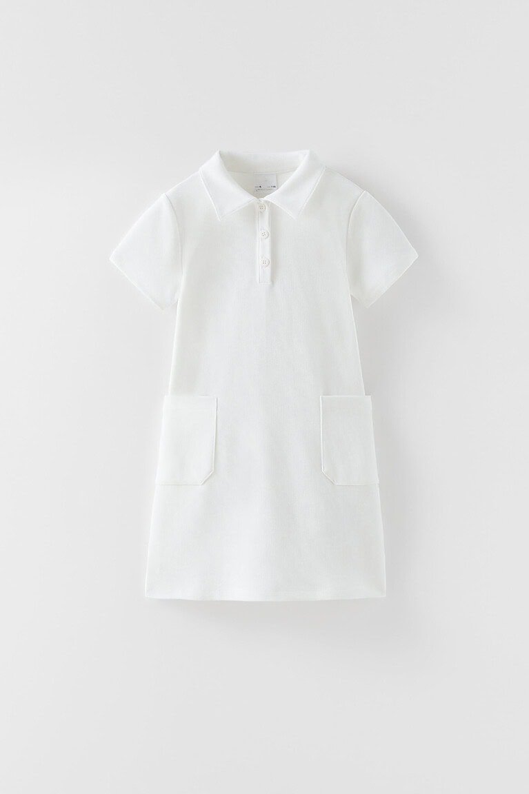 Kız Çocuk Yakalı Elbise