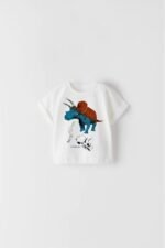 Erkek Bebek Baskılı T-Shirt