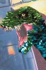 Erkek Çocuk Baskılı Pullu T-Shirt - Görsel 3