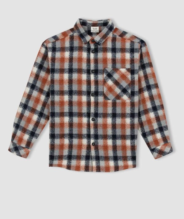 Erkek Çocuk Ekoseli Gömlek