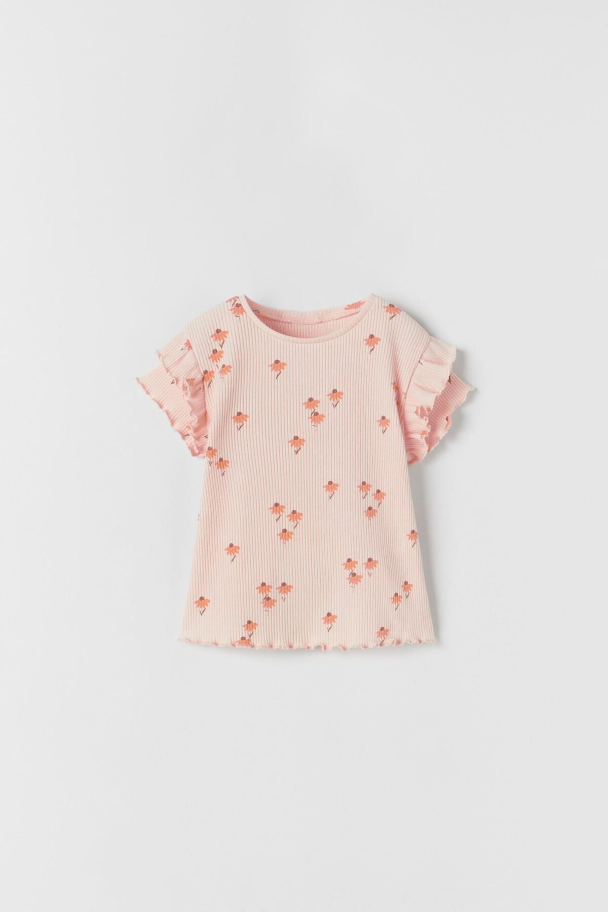 Kız Bebek Çiçek Desenli Takım - Görsel 2