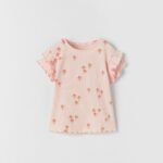 Kız Bebek Desenli T-Shirt