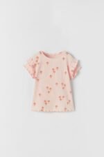 Kız Bebek Desenli T-Shirt