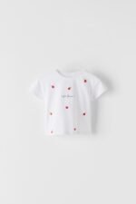 Kız Bebek Desenli T-Shirt