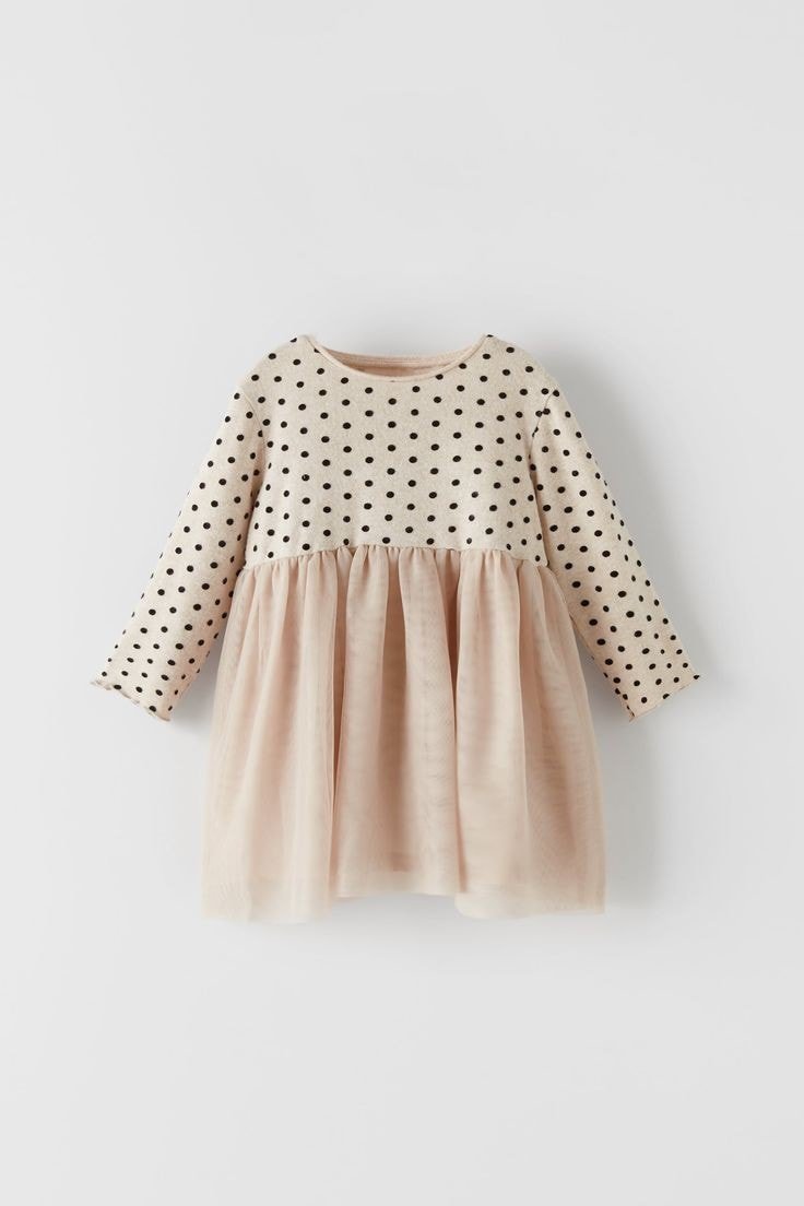 Kız Bebek Tül Etekli Elbise 0 Kız Bebek Tül Etekli Elbise - Görsel 1