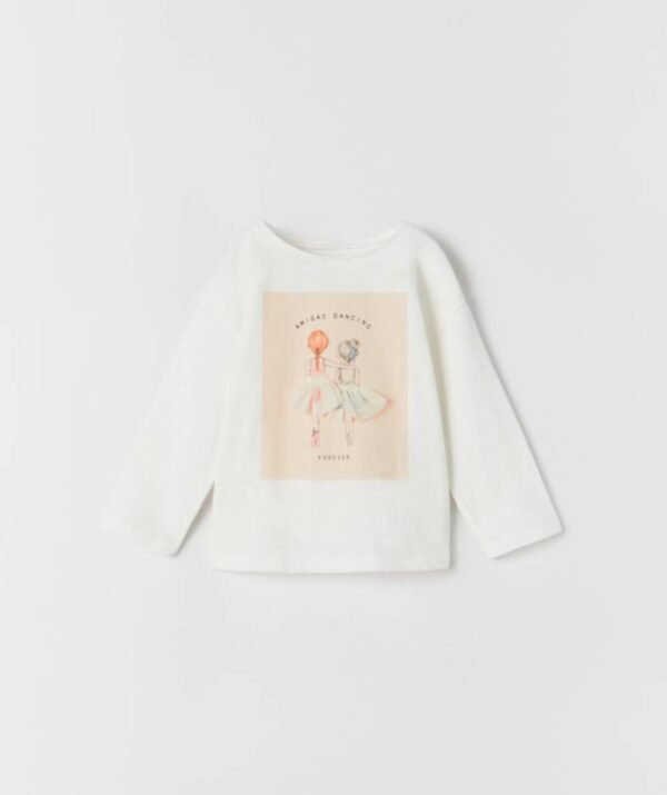Kız Bebek Tüllü T-Shirt