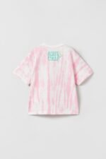 Kız Çocuk Baskılı Batik T-Shirt - Görsel 2