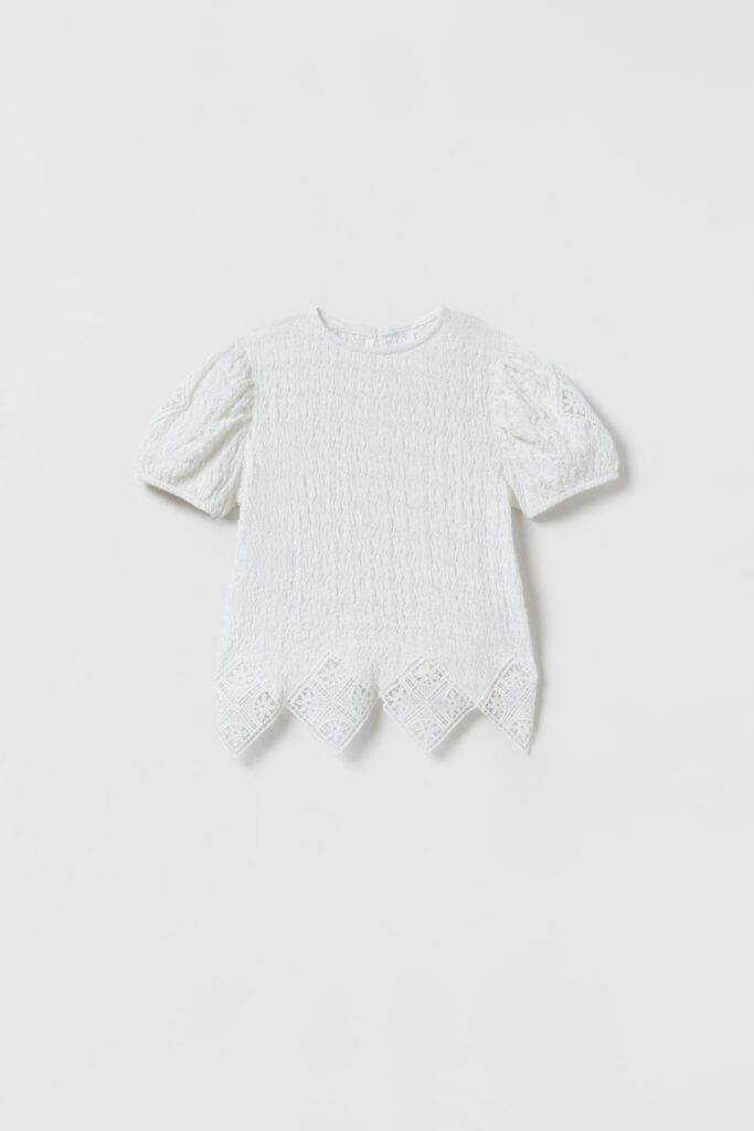 kiz cocuk etek ucu detayli t shirt 1 org zoom