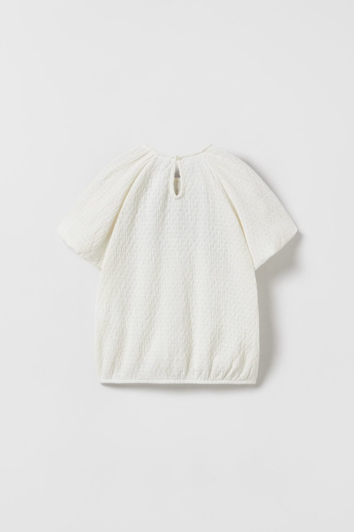 Kız Çocuk Fiyonk Detaylı T-Shirt - Görsel 3