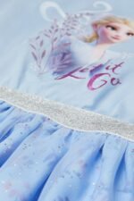 Kız Çocuk Tül Etekli Elbise - Görsel 2