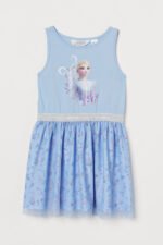 Kız Çocuk Tül Etekli Elbise