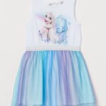 Kız Çocuk Tül Etekli Elbise