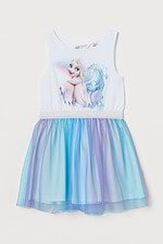 Kız Çocuk Tül Etekli Elbise