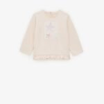 Kız Çocuk Yıldızlı T-Shirt