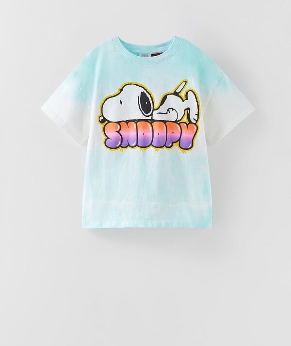 Kız Çocuk Batik Baskılı T-Shirt