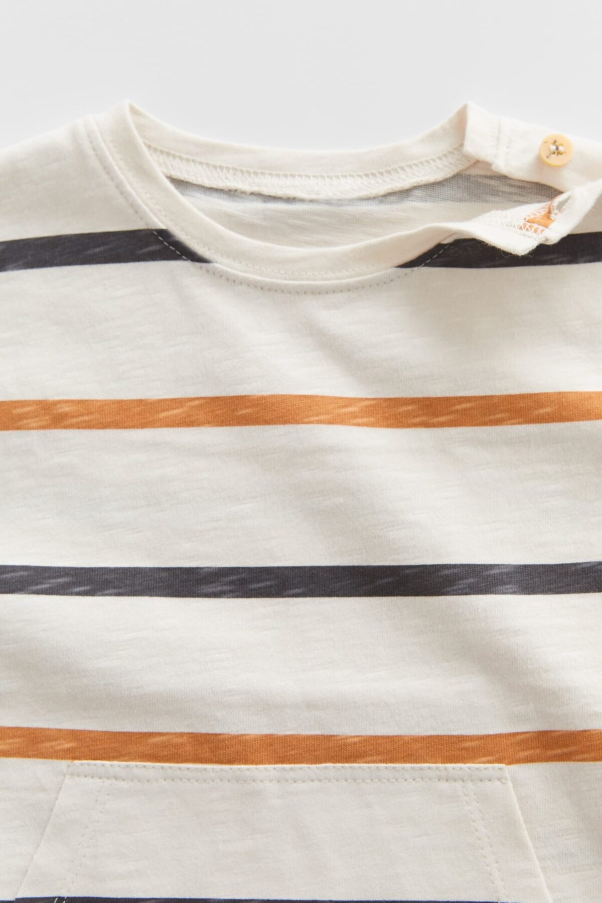 Erkek Bebek Çizgili T-Shirt - Görsel 3